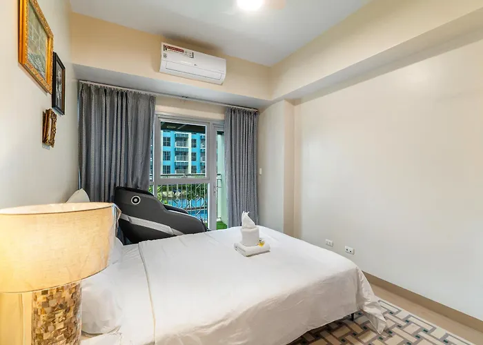 2br With Sea View Near Airport, Of Dreams, Moa, And Beside Okada Apartahotel 4*