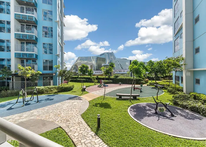 2br With Sea View Near Airport, Of Dreams, Moa, And Beside Okada Apartahotel Manila